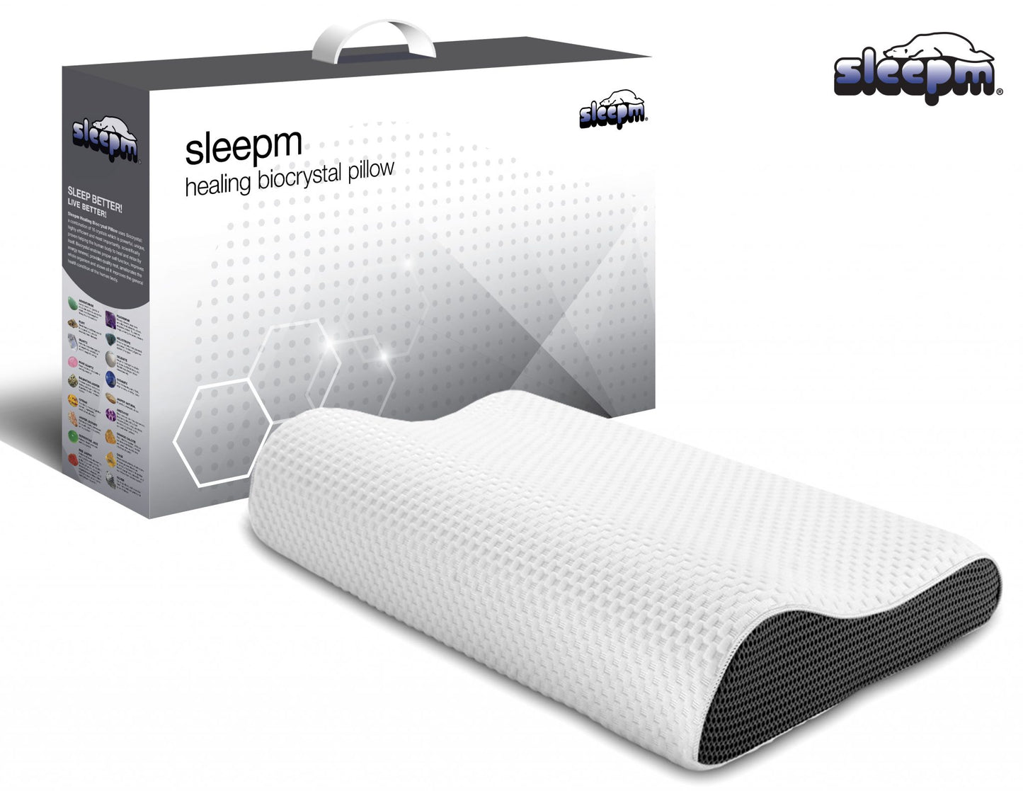 Sleepm Biohealing Biocrystal Pillows