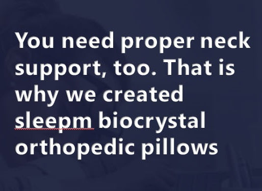 Sleepm Biohealing Biocrystal Pillows