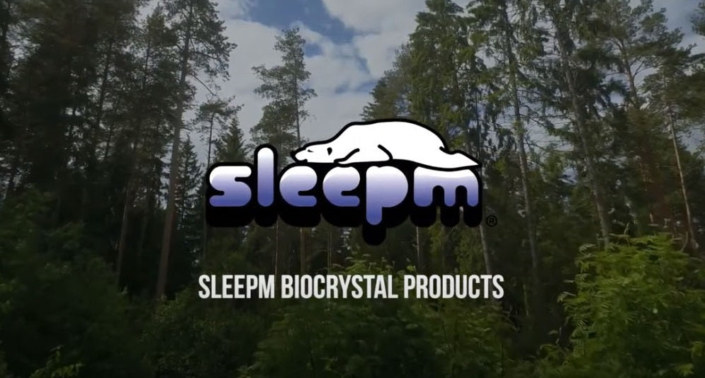Load video: Sleepm Biocrystal Products and Technology